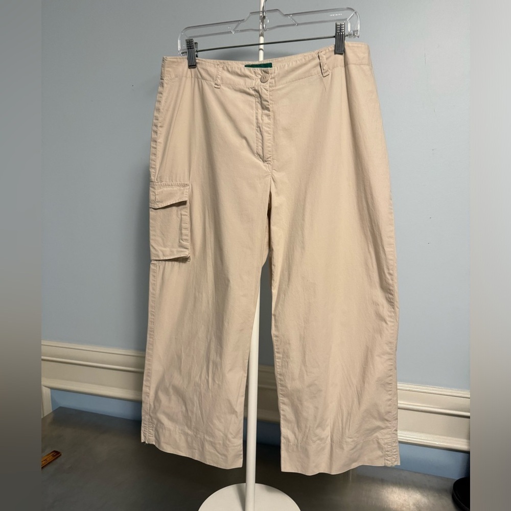 La Redoute - wide leg cotton crop pants